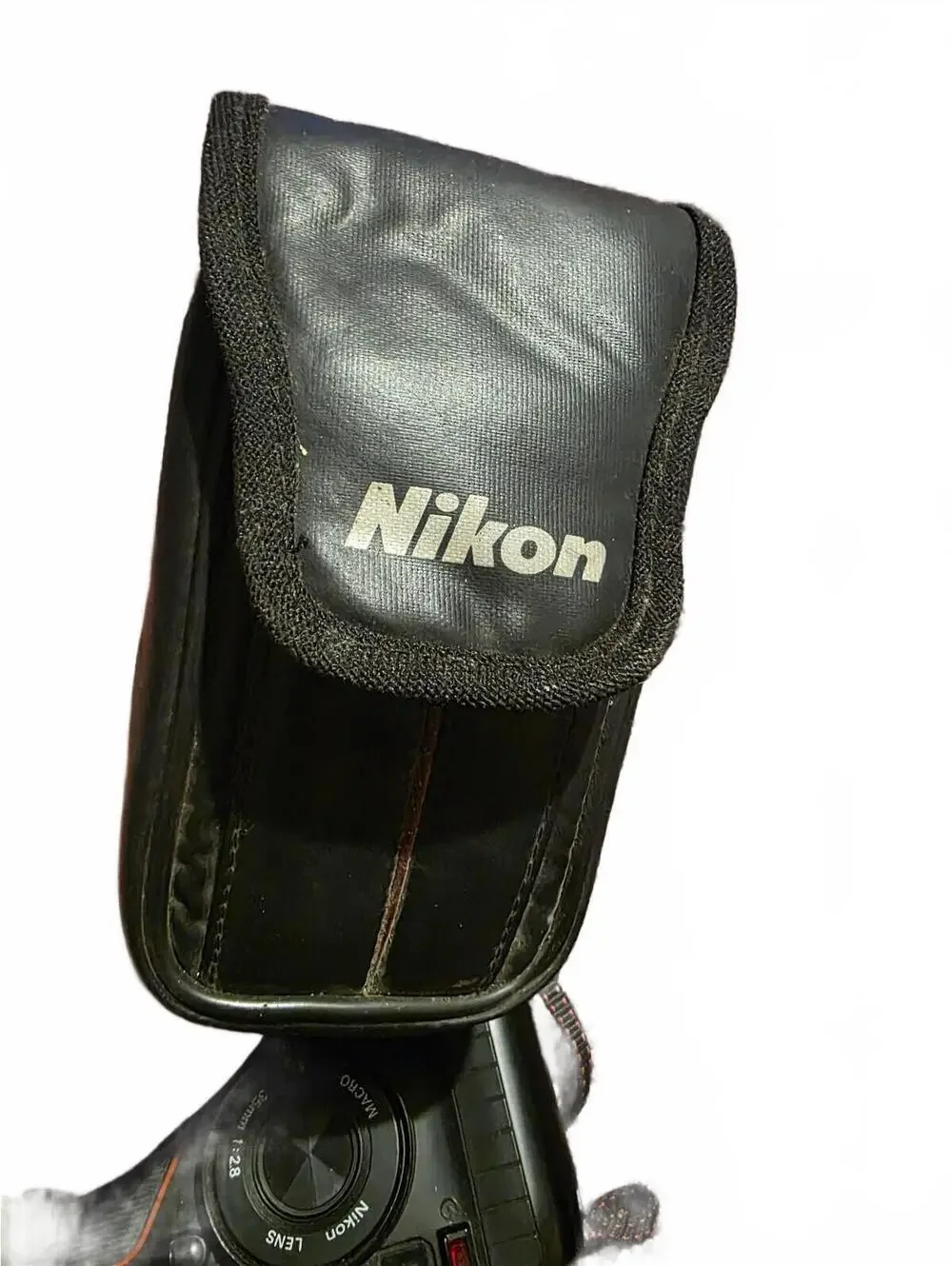 Vtg Nikon One Touch 35mm Point & Shoot Film Camera with Carrying Case